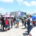 Antigua orden dominicana marcha en rechazo de los campos de refugiados en RD