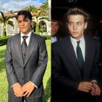 Comparan a Christian Nodal con Johnny Depp por su nueva apariencia
