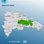 COE coloca 4 provincias en alerta verde