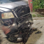 Dos heridos, incluyendo un adolescente, durante accidente entre una camioneta y una motocicleta