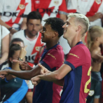 Dani Olmo se estrena como goleador para rescatar al Barça en Vallecas