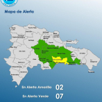 Elevan alerta amarilla para el Gran Santo Domingo y verde para otras siete provincias