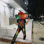 Shakira salió disfrazada a celebrar la noche de La Guacherna previo al Carnaval de Barranquilla