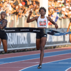 ¡Regresó! Marileidy Paulino llega en primer lugar en Grand Slam Track de Miami