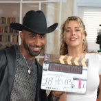 Caramelo graba escena en 