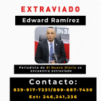 Reportan como desaparecido al periodista Edward Ramírez