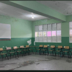 Padres piden corregir filtraciones en liceo de La Palma, en Constanza