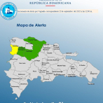 COE declara alerta amarilla para Dajabón y verde para otras tres provincias