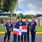 Equipo femenino de Bomberos del Distrito Nacional gana competencia internacional en Panamá