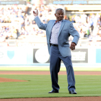 Manny Mota hará lance de honor del 4to. juego entre Dodgers y Filis, si el partido es necesario
