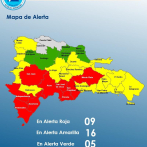 COE disminuye niveles de alerta para el Gran Santo Domingo, San Pedro y La Romana