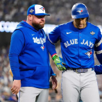 George Springer regresa hoy a la alineación de los Azulejos para el Juego 6 de la Serie Mundial