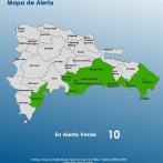 Por saturación de los suelos el COE mantiene alerta verde por vaguada y onda tropical