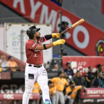 Kelvin Gutiérrez dispara jonrón en el partido que los Gigantes se impusieron a las Aguilas