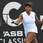 Venus Williams cae en Auckland, pero demuestra que es competitiva a los 45 años