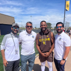 Aude Vicente lidera visita de Operaciones del Licey a entrenamientos de MLB