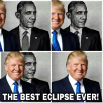 Trump comparte un meme tapando a Obama: 