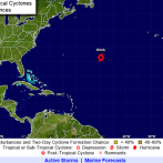 Tormenta tropical Rina se mueve rumbo norte en aguas abiertas del Atlántico