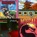 Estos eran los videojuegos característicos de la época de los 90