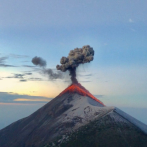 El Volcán de Fuego en Guatemala causa tres nuevos flujos de lava