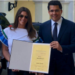 Ayuntamiento de DN reconoce a Bárbara Bermudo como Huésped Distinguida