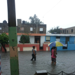 Copiosas lluvias inundan sectores de Puerto Plata