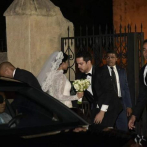 Se casó esta noche la hija mayor del presidente Medina