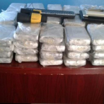 Decomisan 76 paquetes cocaína en Pedernales; van 1,496 en menos de una semana