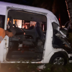 Un muerto y nueve heridos en accidente en carretera La Otra Banda–Verón