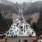 El puente de cristal más largo del mundo, una estrategia para atraer turistas