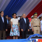 Presidente Medina encabeza desfile militar por 174 aniversario de la Independencia Nacional