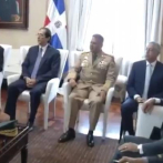 Danilo se reúne con alto mando militar y ministros para tratar tema de la frontera