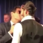 ¡Oh, oh! Marc Anthony simula besar a Maluma y levanta un avispero