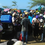 Con masiva asistencia de haitianos se realizó este viernes el mercado en Pedernales