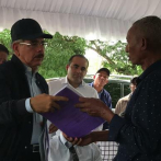 Danilo promete financiar a productores de Guanuma