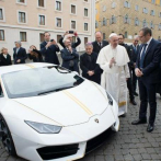 Vendido por 715,000 euros el Lamborghini del papa Francisco en Mónaco