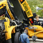 Al menos dos muertos y 45 heridos en accidente de bus escolar en EE.UU.