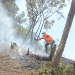 Fuegos forestales azotaron bosques próximo Santiago