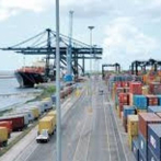 Camioneros paralizan transporte en el puerto Multimodal Caucedo en demanda de equipos