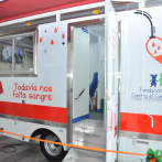 Inauguran unidad móvil para donación de sangre para niños con cáncer