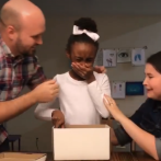 Emotivo vídeo de niña al enterarse que será adoptada se hace viral