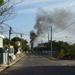 PN interviene barrio en Barahona con bombas lacrimógenas; 3 detenidos y dos hospitalizados