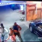 Vídeo muestra el momento en que secuestraron a dueña de bar en Cotuí