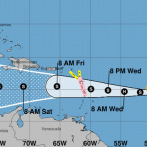 Isaac volverá a ser huracán este miércoles; las Antillas Menores serán las más afectadas