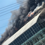 Fuego afecta edificio que aloja Gobernación de Santo Domingo