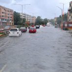 Las lluvias torrenciales inundaron Gran Santo Domingo