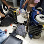 Ocupan 5 kilos de cocaína escondidos en silla de ruedas