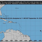 La depresión tropical Kirk se disipa y se descontinúan las alertas