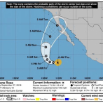 Rosa, ahora como tormenta tropical, continúa aproximándose a Baja California