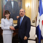 Embajadora de EEUU en el país realiza visita de cortesía al presidente Medina